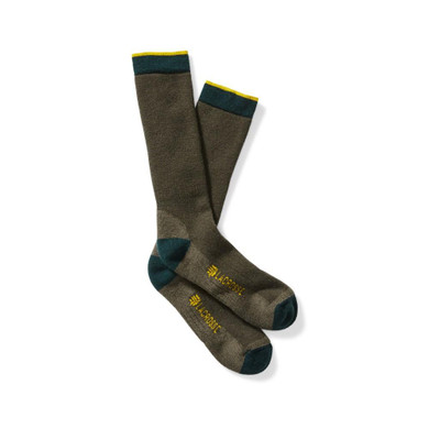 LaCrosse Men's Merino Midweight Sock Crew OD Green XL LR913322XL