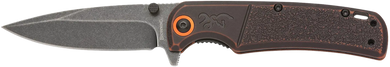 BRN 3220581B  KNIFE, BM SLIM WASH ORG/BLK BX 176709