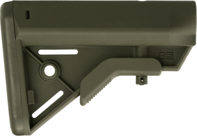 B5 Systems BRV1104 Bravo  OD Green Synthetic for AR-Platform with Mil-Spec Receiver Extension (Tube Not Included) 126925