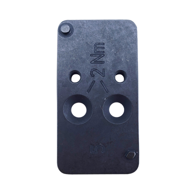 HK 50254265 Optic Plate #5 Black Steel, Fits HK VP9 OR Burris/Vortex Pattern Footprint Mount 121241