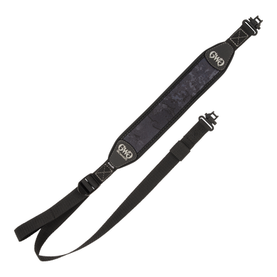 Girls With Guns 8272 Midnight  made of Shade Blackout Camo with Black Accents Neoprene with 20.50"-42" OAL, Swivels & Adjustable Design for Rifles 143491