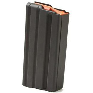 ASC AR Family Rifle Magazine Orange Follower .223 Black Stainless Steel 20/rd AB20223SSBMO