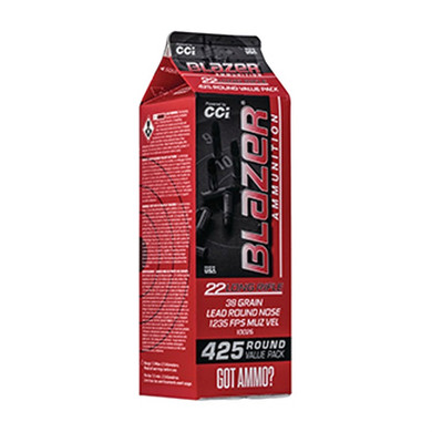 22 LONG RIFLE 38GR LEAD ROUND NOSE 425/BOX 100054003