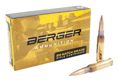 Berger Bullets 60030 Target Rifle 308Win 155.5gr Fullbore Target 20 Per Box/10 Case 115673