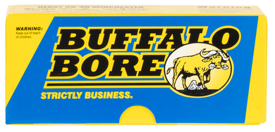 Buffalo Bore Ammunition 33B20 Personal Defense Strictly Business 38Super +P 124gr Jacket Hollow Point 20 Per Box/12 Case 86243