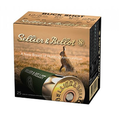 BUCK SHOT 12 GAUGE 2-3/4'' 1-1/8OZ #00 SHOT 25/BOX 105053108