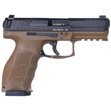 H&K VP9 OR Handgun 9mm Luger 10rd Magazines (2) 4.09" Barrel FDE HZ81000609