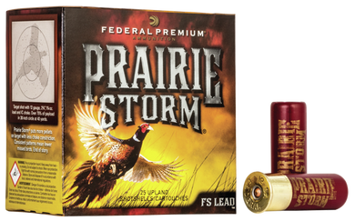 Federal PFX258FS5 Premium Prairie Storm FS 20Gauge 3" 1 1/4oz 5Shot 25 Per Box/10 Case 130680