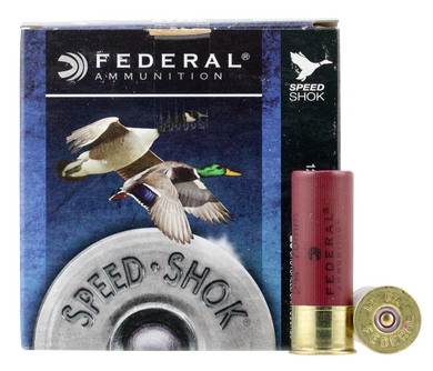 Federal WF1453 Speed-Shok  12Gauge 2.75" 1 1/8oz 3Shot 25 Per Box/10 Case 117509