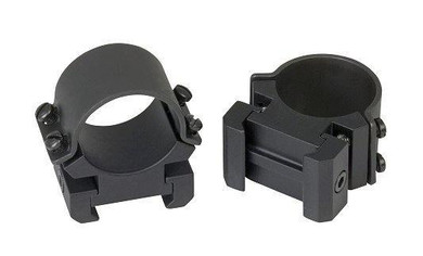 Weaver Sure Grip Windage Adjustable Aluminum Scope Rings (4-Screws) - 1" X-High Matte WE49145