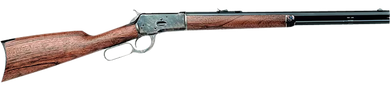 Cimarron AS611 1892 Cogburn Carbine 45 Colt (LC) 10+1 20" Blued Octagon Barrel, Color Case Hardened Receiver, Walnut Furniture 160551