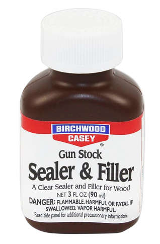 Birchwood Casey 23323 Gun Stock Sealer & Filler  3 oz. Bottle 23434