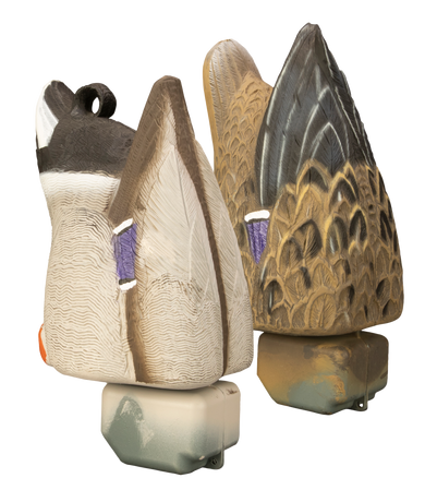 Higdon Outdoors 17034 Magnum Duck Butt Mallards Species Multi Color Foam Filled 2 Pack 142594