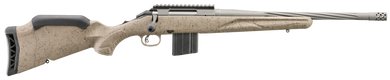 Ruger 46923 American Ranch Gen II Full Size 350 Legend 5+1 16.10" Cobalt Cerakote Threaded Barrel, Picatinny Rail Steel Receiver, Flat Dark Earth Splatter Adjustable Synthetic Stock 164952