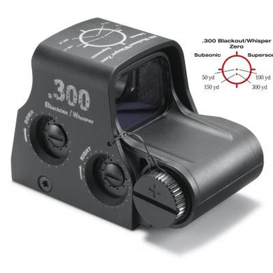 EOTech XPS2-300 Blackout Holographic Sight - Non-Night Vision .300 BLK Zero Reticle YZXPS2300
