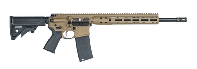 LWRC ICDIR3CK16ML Individual Carbine Direct Impingement 300 Blackout 30+1 16.10" Barrel, Exclusive Flat Dark Earth Anodized Receiver, 6 Position Stock, Magpul MOE Grip, Optics Ready 111400