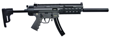 GSG GSGGERGGSG1622S GSG-16 Carbine Full Size 22 LR 22rd 16.25" Black Smoke Polymer Receiver Black Collapsible w/Storage Compartment Stock Right Hand 132122
