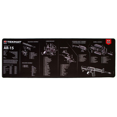 TEKMAT ULTRA 44 AR-15 WEAPONS PLATFORM GUN CLEANING MAT BLK 100047184