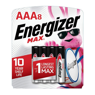AAA ALKALINE BATTERIES 8/PACK 100043698