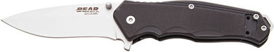 BEAR EDGE G10 SIDELINER 3.38"W/CLIP BLACK HANDLE! 71102B