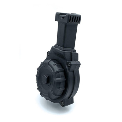 Promag Thompson Carbine Rifle Magazine Drum Black .45 ACP 40/rd ZMDRMA105