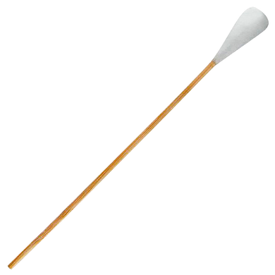RamRodz 45075 Barrel & Breech Cleaning Swabs 45 Cal Handgun Firearm Cotton/Bamboo 8" Long 100 Per Pkg 93701