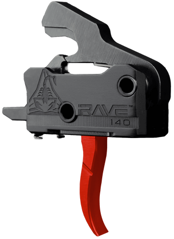 Rise Armament T017RED RA-140 Super Sporting Black/Red Curved 180716