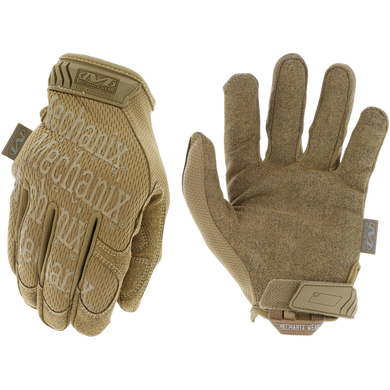 Mechanix Wear MG72008 Original  Coyote Synthetic Leather Small Velcro Closure 126081
