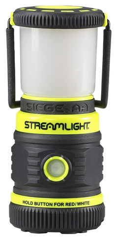 Streamlight 44943 The Siege  50/100/200 Lumens Red/White LED Bulb Black/Yellow 326