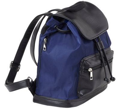 Bulldog BDP065 Backpack Style Purse w/Holster Leather Navy w/Black Accents 46591
