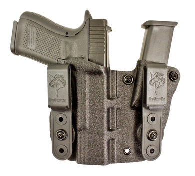 DeSantis Gunhide 160KA8BZ0 Hidden Truth  AIWB Black Kydex Belt Clip Fits Glock 43/43X Right Hand 127885