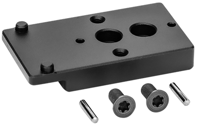 Griffin Armament GSMARMRFP AIS Flat Mount Plate Black Anodized Hardcoat 6061 T6 Aluminum 171521