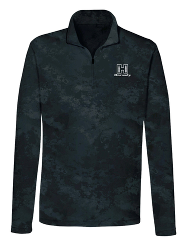 Hornady 99597M Performance 1/4 Zip Black Long Sleeve Medium 150024