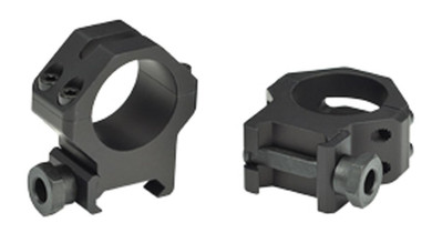 Weaver 4-Hole Tactical Picatinny Aluminum Scope Rings - Matte - 30mm Medium WE99516