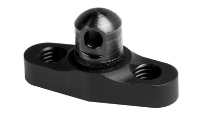 Grovtec Flanged Stud Mount Keymod Black XUGTSW111