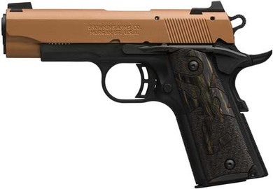 BROWNING 1911-22 BLACK LABEL</br>22LR 3.58" COMP BLACK/COPPER! G051896490