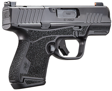 Kimber Mfg, Inc 3800004 R7 Mako Liberty Sub-Compact Frame 9mm Luger 13+1 3.37" Black DLC Match Grade Barrel, Black FNC Nitride Optic Ready/Serrated Stainless Steel Slide, Black Polymer Frame 170637