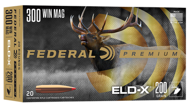 Federal P300WELDX1 Premium ELD-X 300WinMag 200gr 20 Per Box/10 Case 150603
