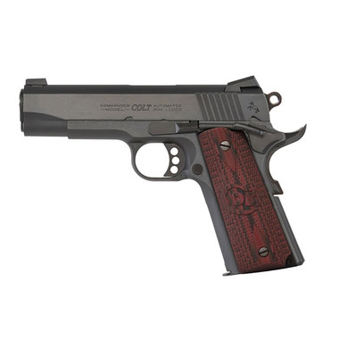 COMBAT COMMANDER 9MM LUGER 4.25'' BBL (1)9RD MAG BLUED 430100105