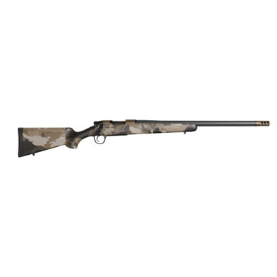 Christensen Arms Ridgeline FFT Rifle 7mm Backcountry 4rd Magazine 20" 5/8x24 Threaded Barrel Burnt Bronze Brown Barren Dune CQ8010653101