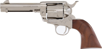 CIMARRON PISTOLERO 9MMFS 4.75" NICKEL/WALNUT GPPP9MMN