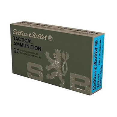 7.62X51 SUBSONIC 200GR FMJ 20/BOX 250034060