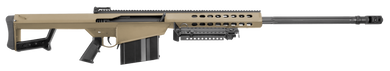 Barrett 14031 M82A1  50 BMG 10+1 29" Fluted Barrel,  Flat Dark Earth Cerakote Steel Receiver, M1913 Picatinny Acc. Rail, FDE Synthetic Stock w/Sorbothane Recoil Pad, Includes Hard Carry Case 9861
