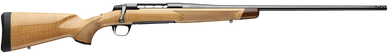 Browning 036080299 X-Bolt 2 Medallion 6.8 Western 3+1 24" Blue Polished Threaded Barrel & Drilled & Tapped Carbon Steel Receiver, Fixed Gloss AAAA Maple Wood Stock, Radial Muzzle Brake 176557
