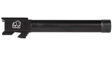 Tapco TAP22018  Threaded Barrel 9mm Fits Glock 22 Gen3-4 Drop In Black Nitride Stainless Steel 184308