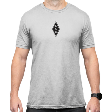 Magpul MAG1280-041-M Engineered to Feed  Stone Gray Heather Cotton/Polyester Short Sleeve Medium 184513