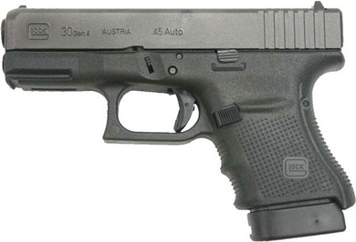 GLOCK 30 45ACP GEN4 FIXED</br>SIGHTS 10-SHOT BLACK!