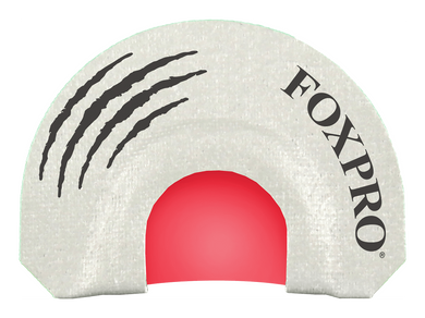 Foxpro SMOKINGGUN Smoking Gun Howler  Diaphragm Call Double Reed Attracts Coyotes White 126554