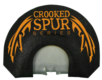 Foxpro CSMOUTHBL Crooked Spur V-Cut Diaphragm Call Attracts Turkeys, 3.5 Prophylactic Reeds, 126599