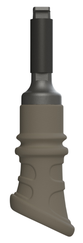 Foxpro KAMIKAZE Kamikaze  Bite Call Single Reed Bird/Rabbit Sounds Attracts Predators Tan 126548